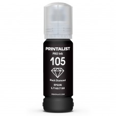 Чернила Printalist 105, Black, 70 мл, пигментные (PL105BP)