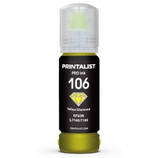 Чернила Printalist 106, Yellow, 70 мл, водорастворимые (PL106Y)