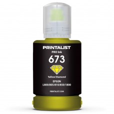 Чернила Printalist 673, Yellow, 140 мл, водорастворимые (PL673Y)