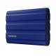 Внешний накопитель SSD, 2Tb, Samsung Portable SSD T7 Shield, Blue (MU-PE2T0R/EU)