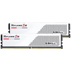 Пам'ять 16Gb x 2 (32Gb Kit) DDR5, 6000 MHz, G.Skill Ripjaws S5, White (F5-6000J3238F16GX2-RS5W)