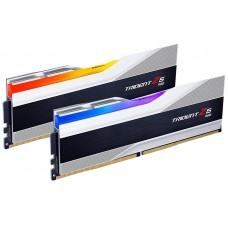 Пам'ять 16Gb x 2 (32Gb Kit) DDR5, 7800 MHz, G.Skill Trident Z5 RGB, Silver (F5-7800J3646H16GX2-TZ5RS)