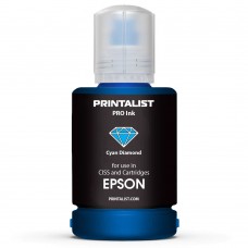 Чорнило Printalist Epson, універсальне, Cyan, 140 мл, водорозчинне (PL-INK-EPSON-C)