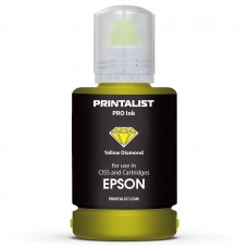 Чернила Printalist Epson, универсальные, Yellow, 140 мл, водорастворимые (PL-INK-EPSON-Y)