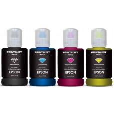 Комплект чернил Printalist Epson, 4x140 мл, водорастворимые (PL-INK-EPSON-SET4)