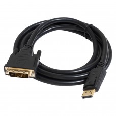 Кабель DisplayPort - DVI 1.8 м Patron, Black (PN-MUL-DP-DVI-18)