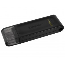USB 3.2 Type-C Flash Drive 256Gb Kingston DataTraveler 70, Black (DT70/256GB)