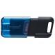 Флеш накопитель USB 64Gb Kingston DataTraveler 80 M, Black/Blue, Type-C 3.2 Gen 1 (DT80M/64GB)