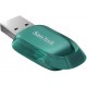 Флеш накопичувач USB 128Gb SanDisk Ultra Eco, Teal, USB 3.2 Gen 1 (SDCZ96-128G-G46)