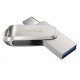 Флеш накопитель USB 64Gb SanDisk Ultra Dual Luxe, Silver, Type-C / USB 3.2 Gen 1 (SDDDC4-064G-G46)