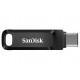 Флеш накопичувач USB 128Gb SanDisk Ultra Dual Go, Black, Type-C / USB 3.2 Gen 1 (SDDDC3-128G-G46)