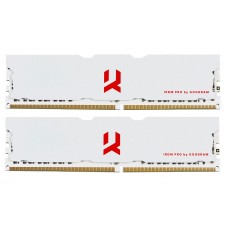 Пам'ять 8Gb x 2 (16Gb Kit) DDR4, 3600 MHz, Goodram IRDM PRO, Crimson White (IRP-C3600D4V64L18S/16GDC)