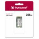 Твердотільний накопичувач M.2 256Gb, Transcend 400S, PCI-E 3.0 x4 (TS256GMTE400S)