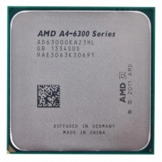 Б/В Процесор AMD (FM2) A4-6300, 2x3,7 GHz (Turbo Boost 3,9 GHz), Radeon HD 8370D (760 MHz), L2 1Mb, Richland, 32 nm, TDP 65W (AD6300OKA23HL )