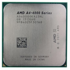 Б/В Процесор AMD (FM2) A4-4000, Tray, 2x3.0 GHz (Turbo Boost 3.2 GHz), Radeon HD 7480D (720 MHz), L2 1Mb, Richland, 32 nm, TDP 65W (AD4000OKA23HL)