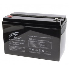 Батарея для ИБП 12В 100Aч Ritar R-LFP12.8V100Ah Black, LiFePo4, ШхДхВ 333x172x215