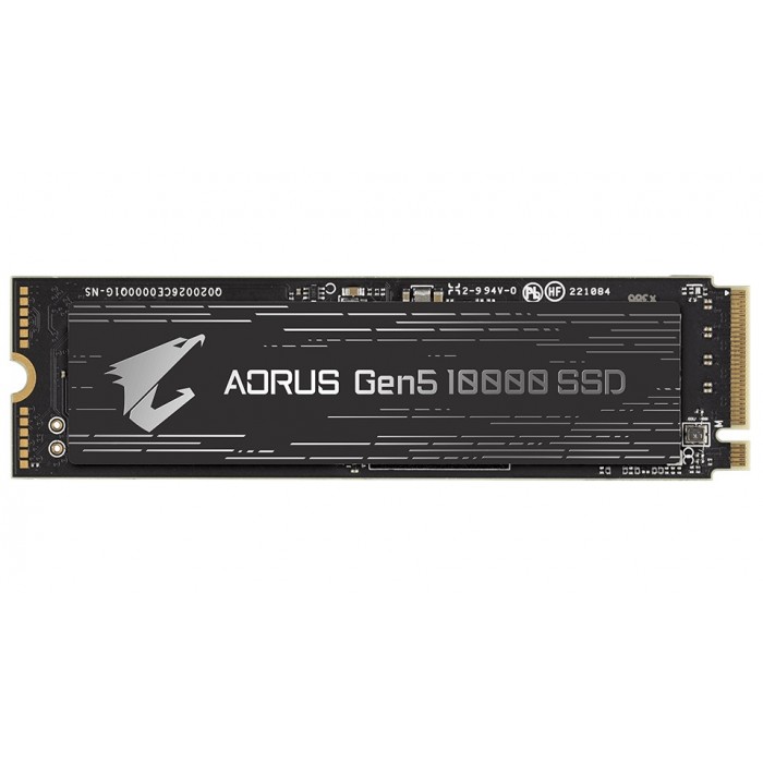 Твердотільний накопичувач M.2 2Tb, Gigabyte AORUS Gen5 10000, PCI-E 5.0 4x (AG510K2TB)