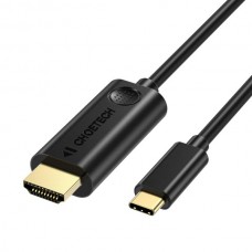 Кабель USB Type-C - HDMI 3.0 м Choetech XCH-0030BK Black, 4K 30 Гц