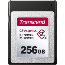 Карта памяти CFexpress Card Type B, 256Gb, Transcend CFexpress 820, 1700 / 1300 MB/s (TS256GCFE820)