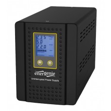 Джерело безперебійного живлення EnerGenie EG-HI-PS500-02, Black, 500 VA / 300 Вт