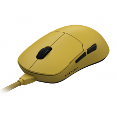 Мышь Hator Quasar Essential, Yellow, USB, оптическая, 6200 dpi (HTM-402)