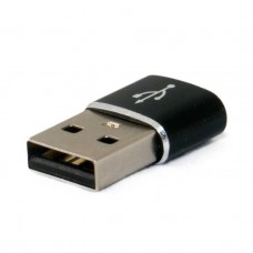 Переходник Type-C (F) - USB 2.0 (M), Black, Extradigital (KBU1813)
