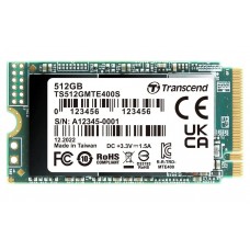Твердотільний накопичувач M.2 512Gb, Transcend 400S, PCI-E 3.0 x4 (TS512GMTE400S)