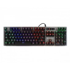 Клавіатура Bloody B760, USB Grey ігрова, LK-Green switches, механічна, LED-підсвічування