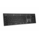 Клавиатура беспроводная A4tech FBX50C Grey, Bluetooth/2.4 ГГц, Fstyler Compact Size keyboard, USB