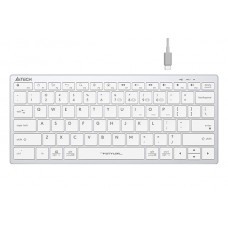 Клавиатура беспроводная A4tech FBX51C White, Bluetooth/2.4 ГГц, Fstyler Compact Size keyboard, USB