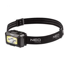 Ліхтар налобний NEO Tools, Black, 3 Вт, 250 Лм (99-073)