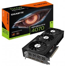 Видеокарта GeForce RTX 4070, Gigabyte, WINDFORCE OC, 12Gb GDDR6X (GV-N4070WF3OC-12GD)