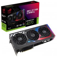 Видеокарта GeForce RTX 4070, Asus, ROG STRIX GAMING OC, 12Gb GDDR6X (ROG-STRIX-RTX4070-O12G-GAMING)