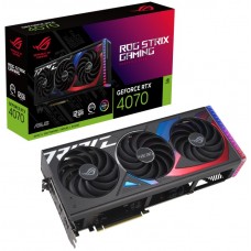 Відеокарта GeForce RTX 4070, Asus, ROG STRIX GAMING, 12Gb GDDR6X (ROG-STRIX-RTX4070-12G-GAMING)