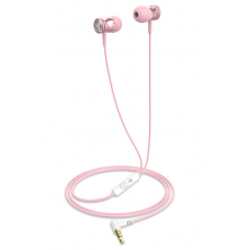 Навушники Havit HV-E303P Pink, вакуумні з мікрофоном