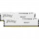 Пам'ять 32Gb x 2 (64Gb Kit) DDR5, 5200 MHz, Kingston Fury Beast, White (KF552C36BWEK2-64)