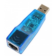 Мережевий адаптер USB <-> Ethernet, Dynamode, Blue, 10/100 Mbps (USB-NIC-1427-100)