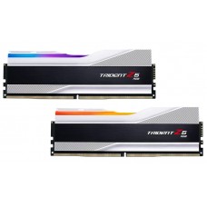 Пам'ять 24Gb x 2 (48Gb Kit) DDR5, 8000 MHz, G.Skill Trident Z5 RGB, Silver (F5-8000J4048F24GX2-TZ5RS)