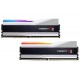 Пам'ять 24Gb x 2 (48Gb Kit) DDR5, 7200 MHz, G.Skill Trident Z5 RGB, Silver (F5-7200J3646F24GX2-TZ5RS)