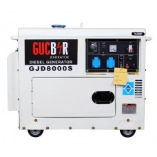 Дизельний генератор Guchbir GJD8000S, White