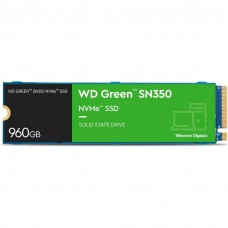 Твердотельный накопитель M.2 960Gb, Western Digital Green SN350, PCI-E 3.0 x4 (WDS960G2G0C)