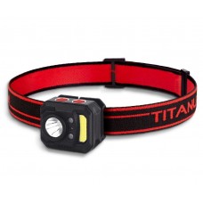Фонарь налобный Titanum H05, Black/Red, 250 Лм (TLF-H05)