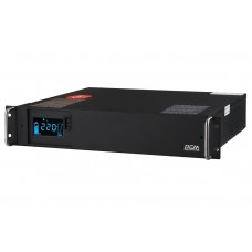 Источник бесперебойного питания PowerCom KIN-1200AP RM LCD (2U), Black