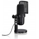 Микрофон REAL-EL MC-700 Black, USB, микрофон для потоковой речи