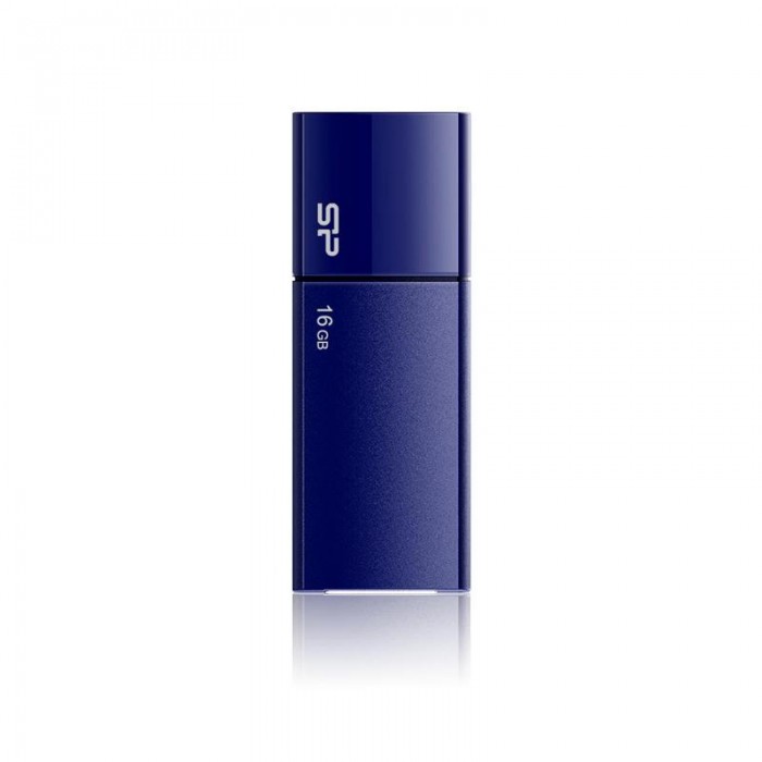 USB Flash Drive 16Gb Silicon Power Ultima U05 Deep Blue / 10/5Mbps / SP016GBUF2U05V1D