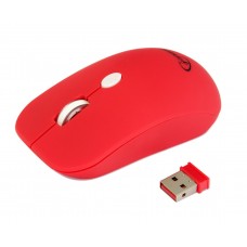 Мышь Gembird MUSW-102-R беспроводная, Red USB