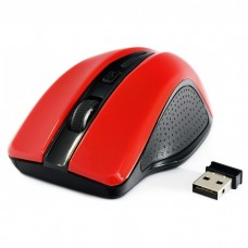 Мышь Gembird MUSW-104-R беспроводная, Red USB
