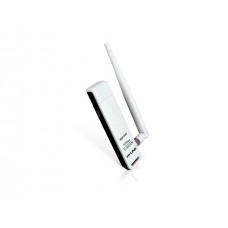 Сетевой адаптер USB TP-LINK TL-WN722N, White, до 150 Мбит/с, 802.11n, съемная антенна