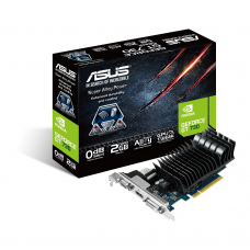 Видеокарта GeForce GT730, Asus, 2Gb DDR3, 64-bit (GT730-SL-2GD3-BRK)