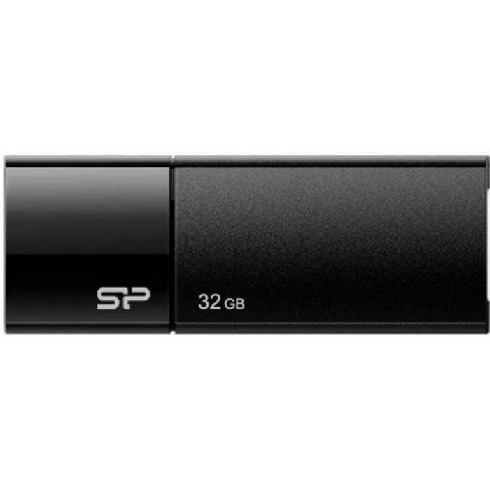 USB Flash Drive 32Gb Silicon Power Ultima U05 Black / 19/8Mbps / SP032GBUF2U05V1K